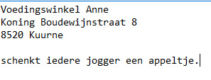 Voedingswinkel Anne